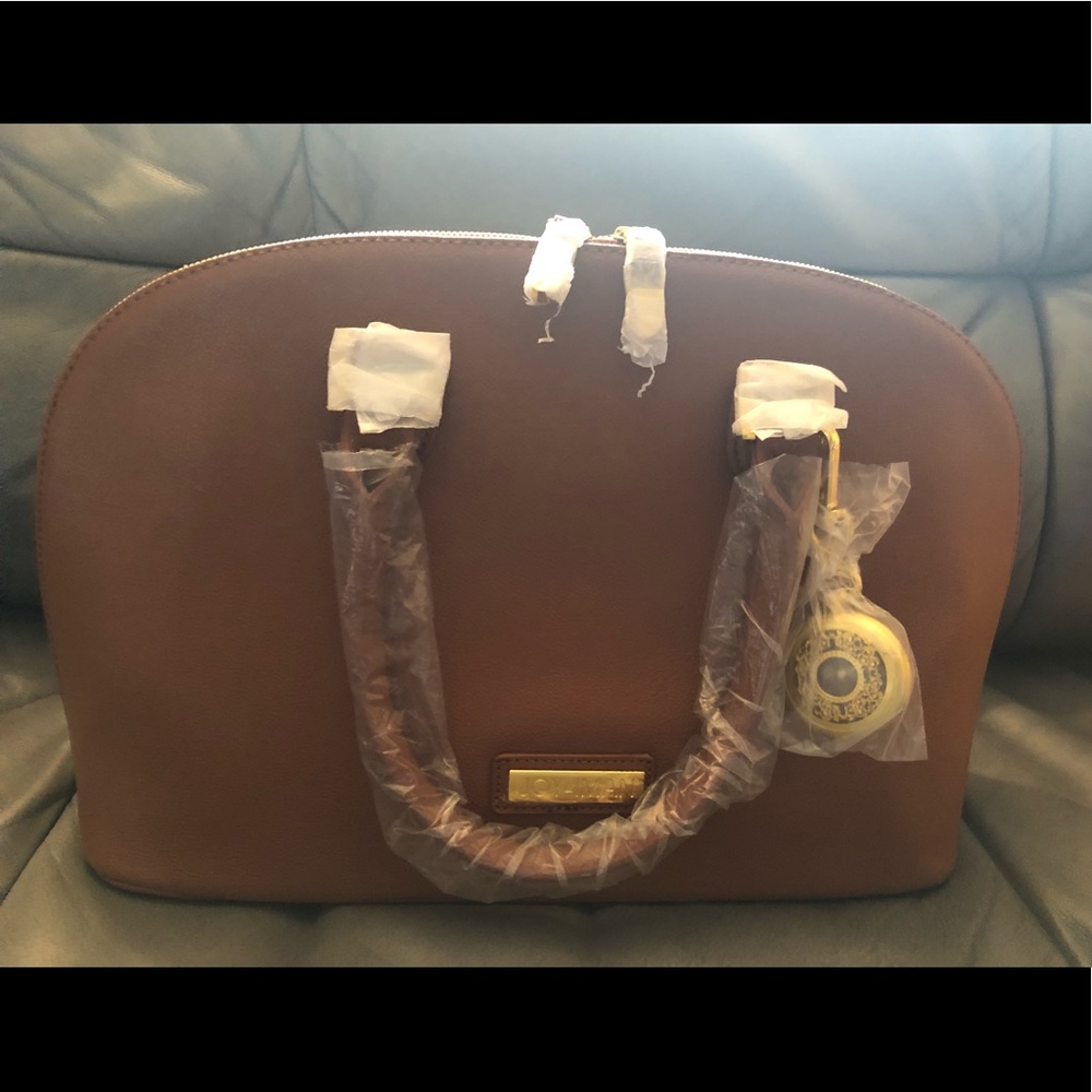 Joy & Iman Genuine Leather Handbag